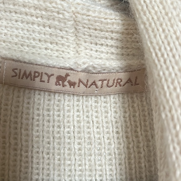 Simply Natural cream alpaca sweater - Picture 2 of 8